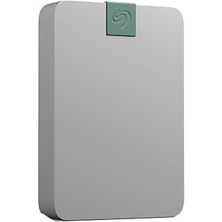 Disco duro externo 4000 GB - SEAGATE Ultra Touch, HDD, Gris