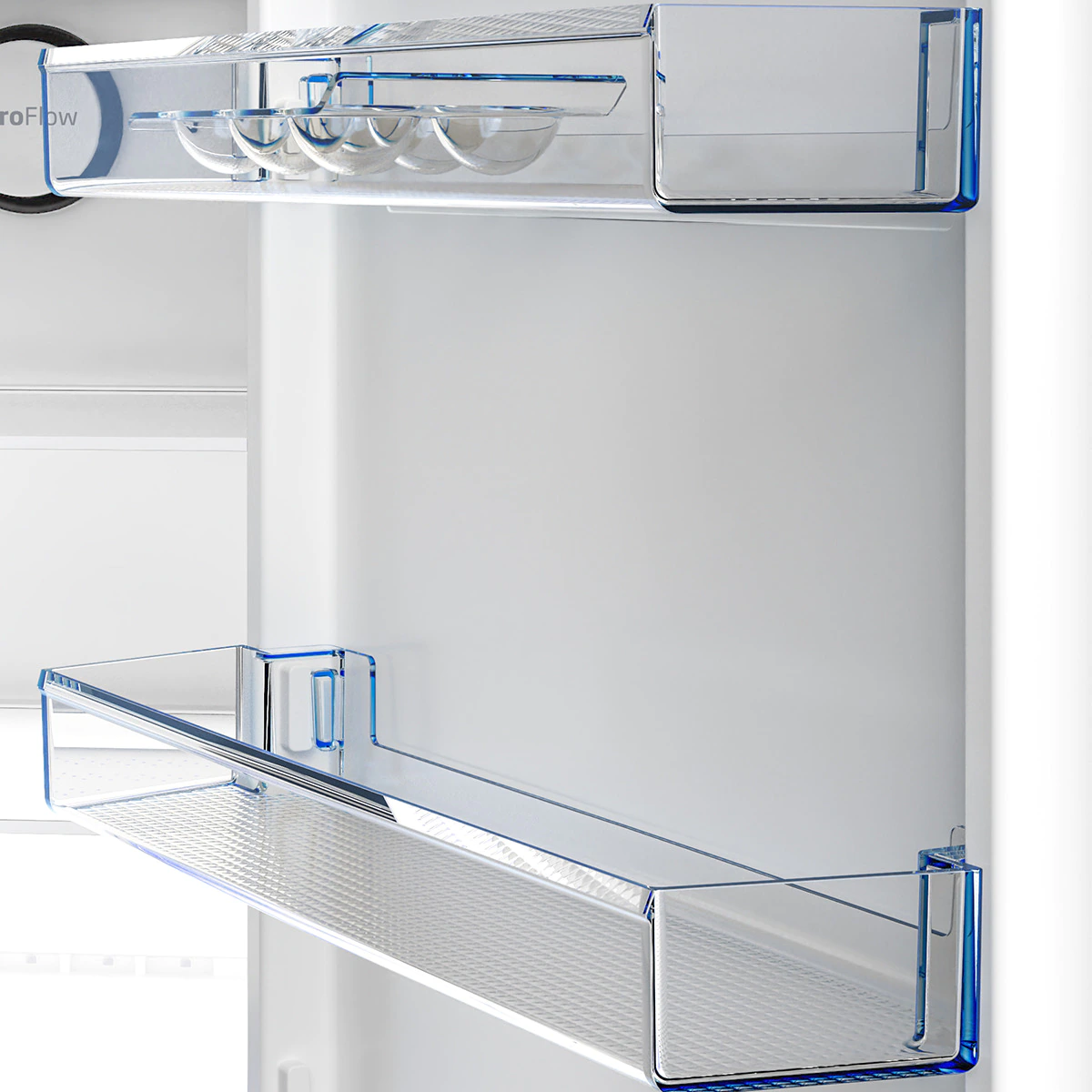Frigorífico combi - BEKO BEKB5RCNE406HXB, No Frost, No Frost, Altura 2,03 m, Capacidad 355 l, Inox