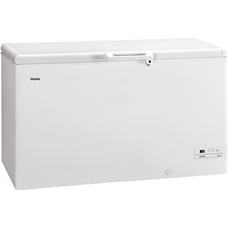 Congelador horizontal - HAIER HCE429F, 84,5 cm, Blanco
