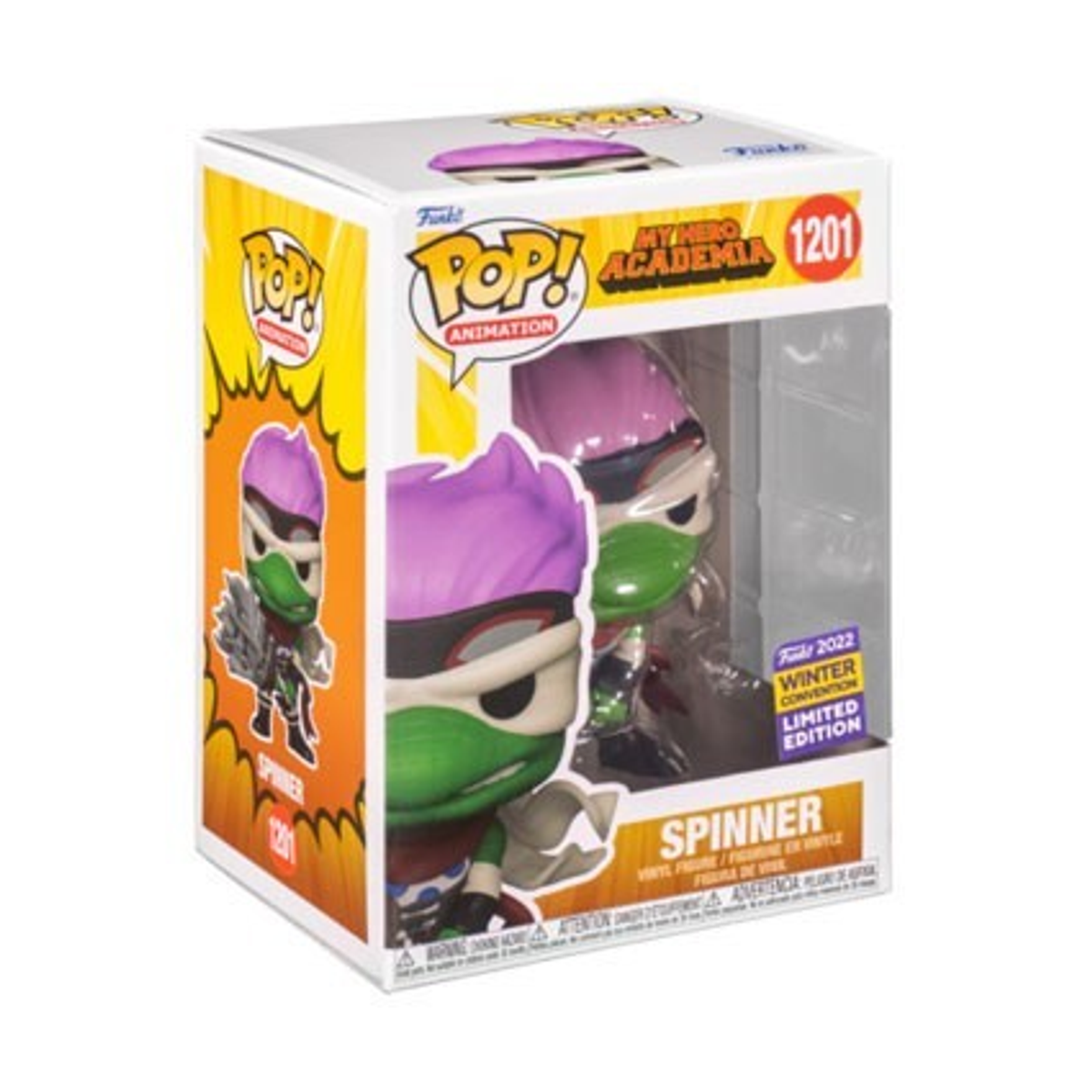 Funko Pop! My Hero Academia Box mit Spinner Figur, Winter Convention Limited Edition.