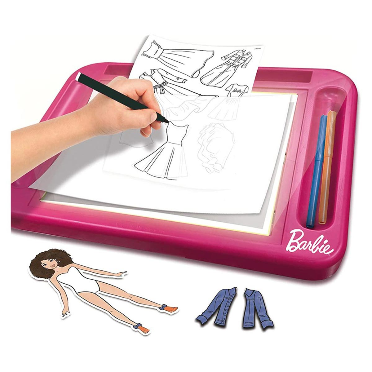mehrfarbig von Atelier BARBIE Barbie Puppe, Lisciani mit Lernspiele, Fashion Barbie Barbie