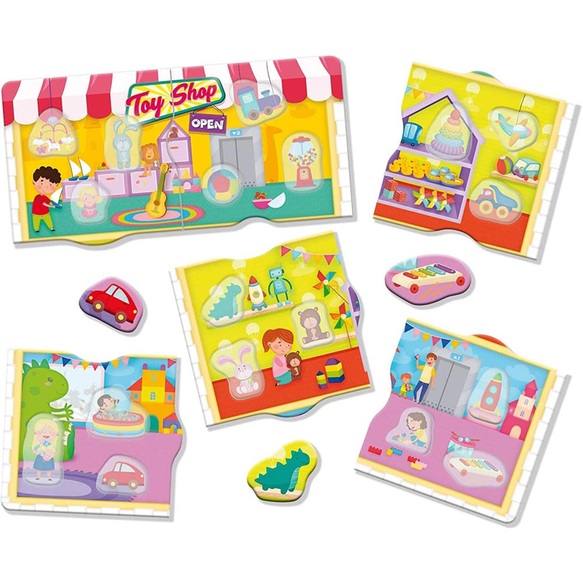 CO Baby Montessori von Lisciani Lernspiele, Spielebox mehrfarbig LERNEN Spielzeugladen, &