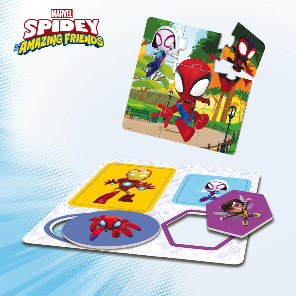 SPIDERMAN Spidey Lisciani von Lernspiele, mit Spielen, mehrfarbig Lernspielsammlung 10
