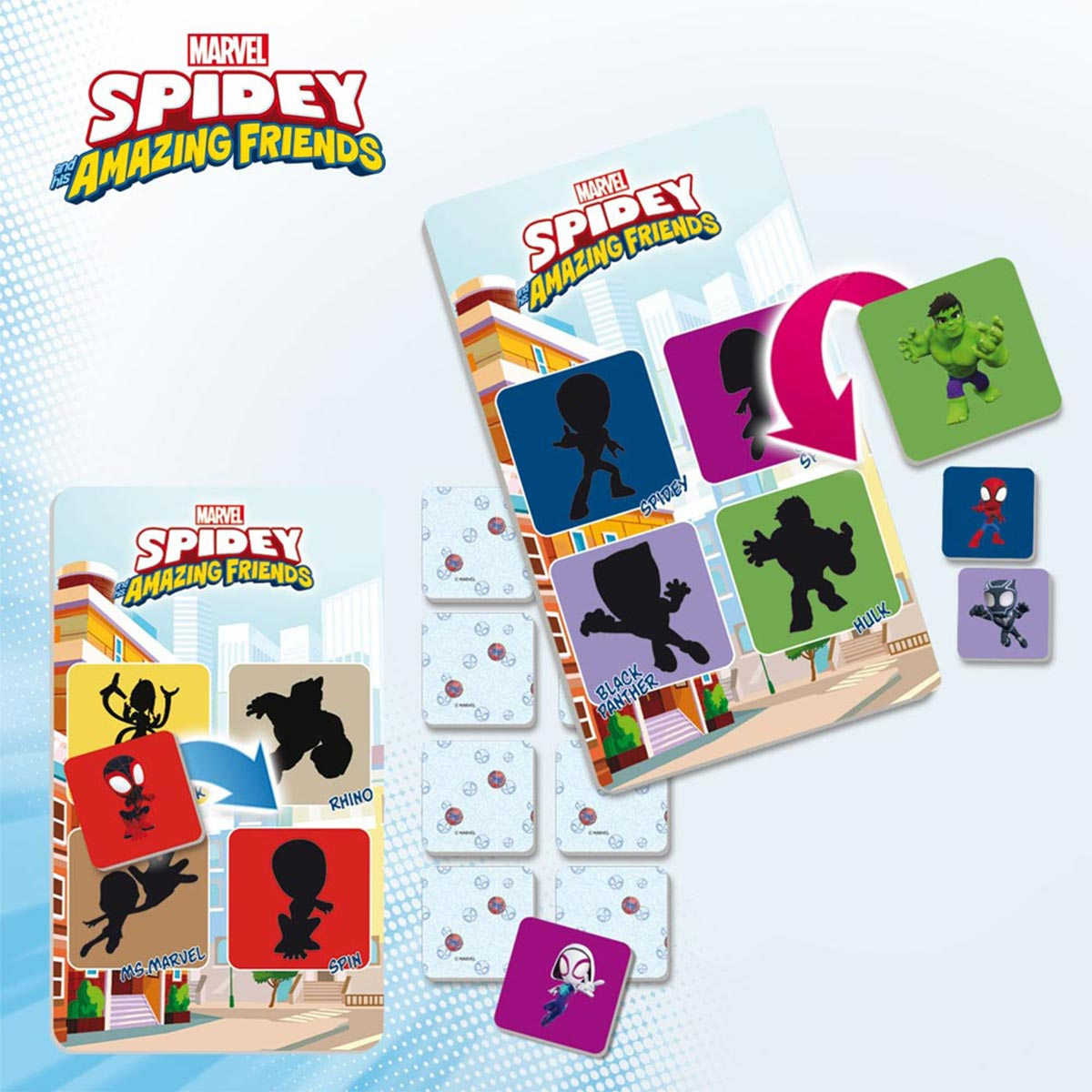 SPIDERMAN Lernspielsammlung mit 10 Spielen, mehrfarbig Lernspiele, Lisciani von Spidey