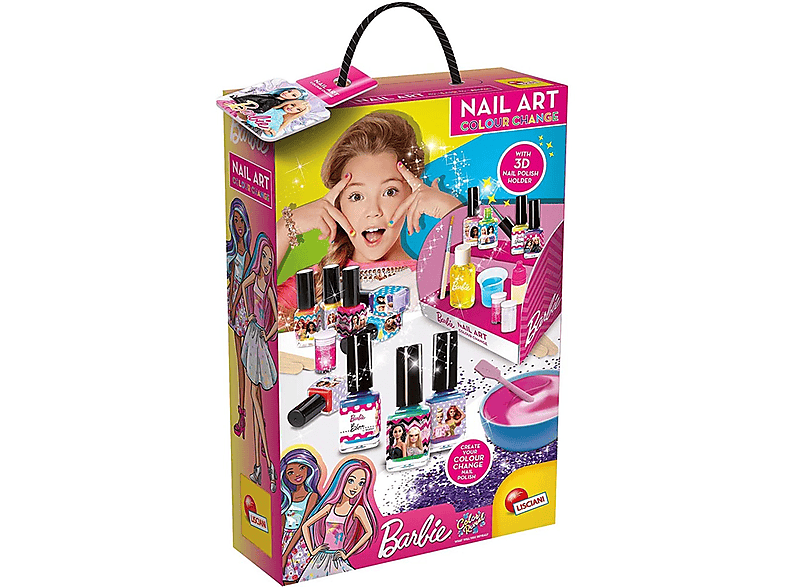 BARBIE Barbie Nail Art, mehrfarbig Lisciani von Lernspiele, Barbie