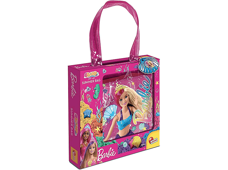 Lisciani mehrfarbig Strandtasche Lernspiele, Sand, Barbie mit BARBIE
