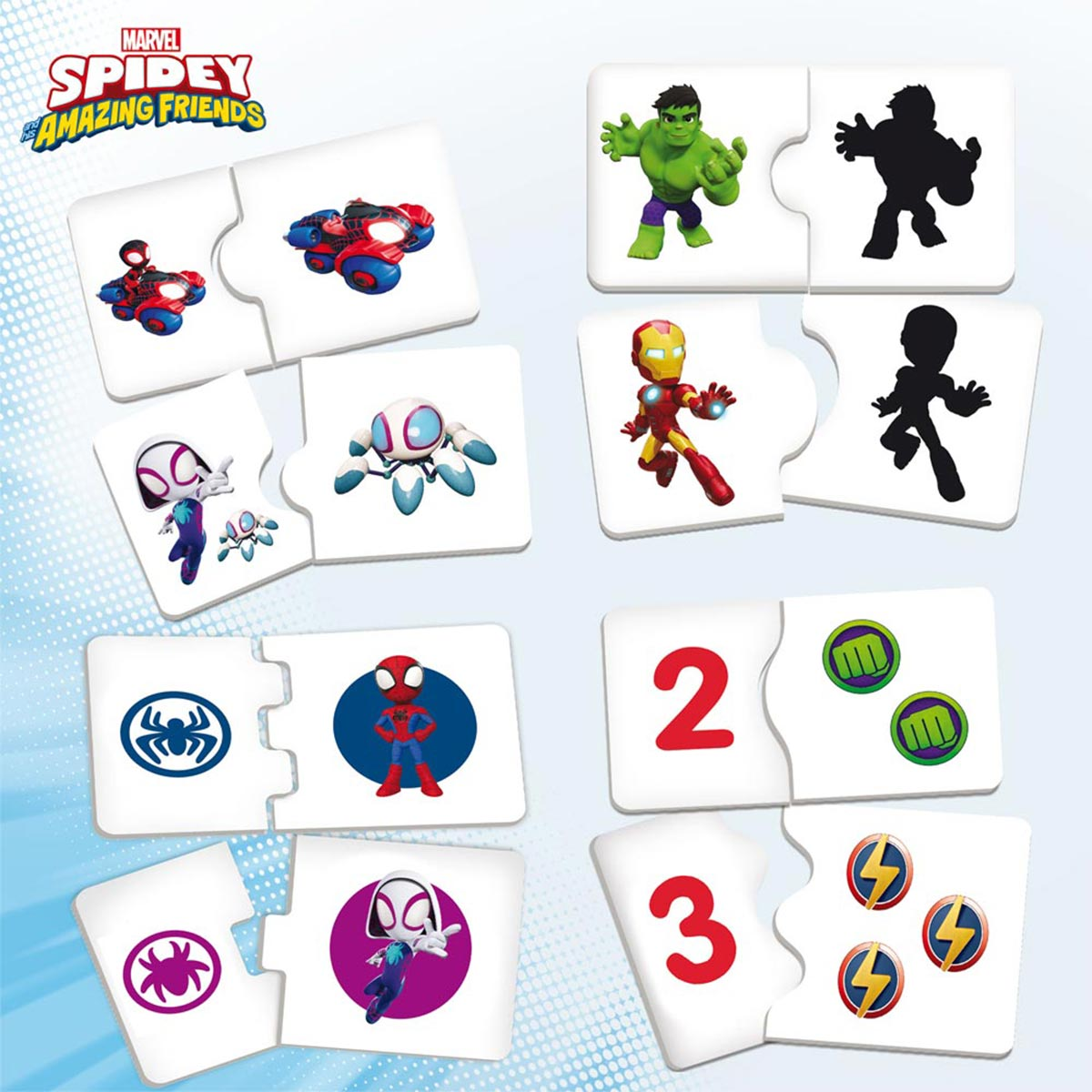 SPIDER-MAN Lernspieltisch mit über Lernspiele, Spielen, 10 Lisciani Spidey mehrfarbig