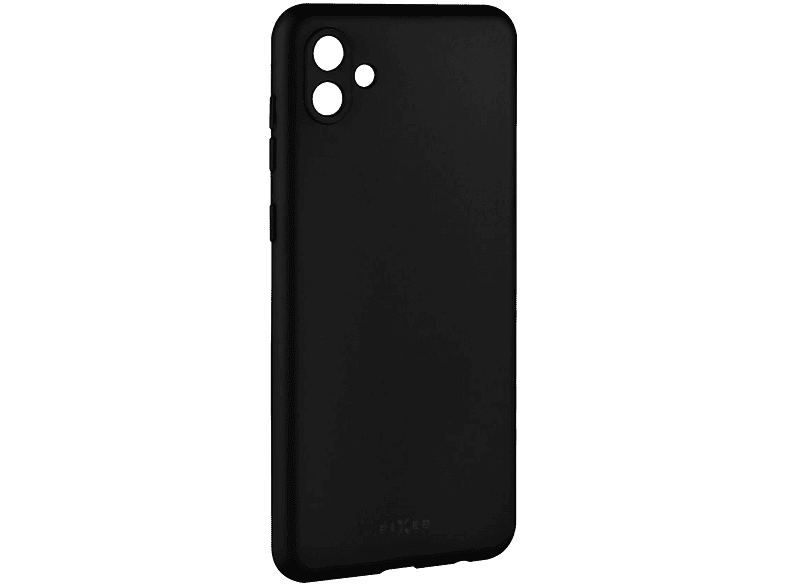 Story Backcover, FIXST-1090-BK, FIXED Schwarz Soft-Touch A04, Galaxy Samsung,