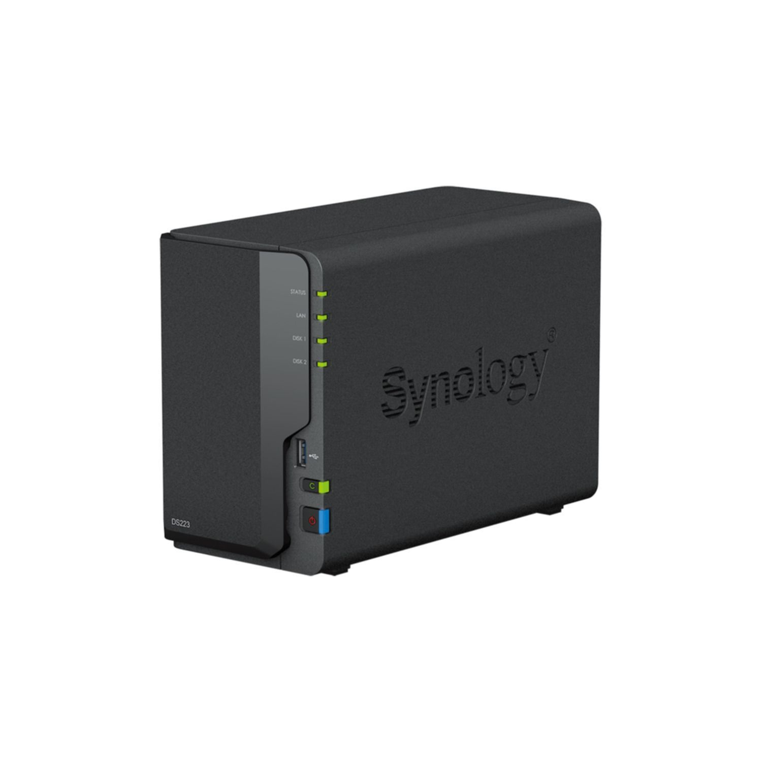 CAPTIVA NAS Server S75-456 (Synology / 8TB / mit IronWolf) Zoll DS223 Seagate RAM 8 2x 2GB 2-Bay 4 TB 3,5 TB