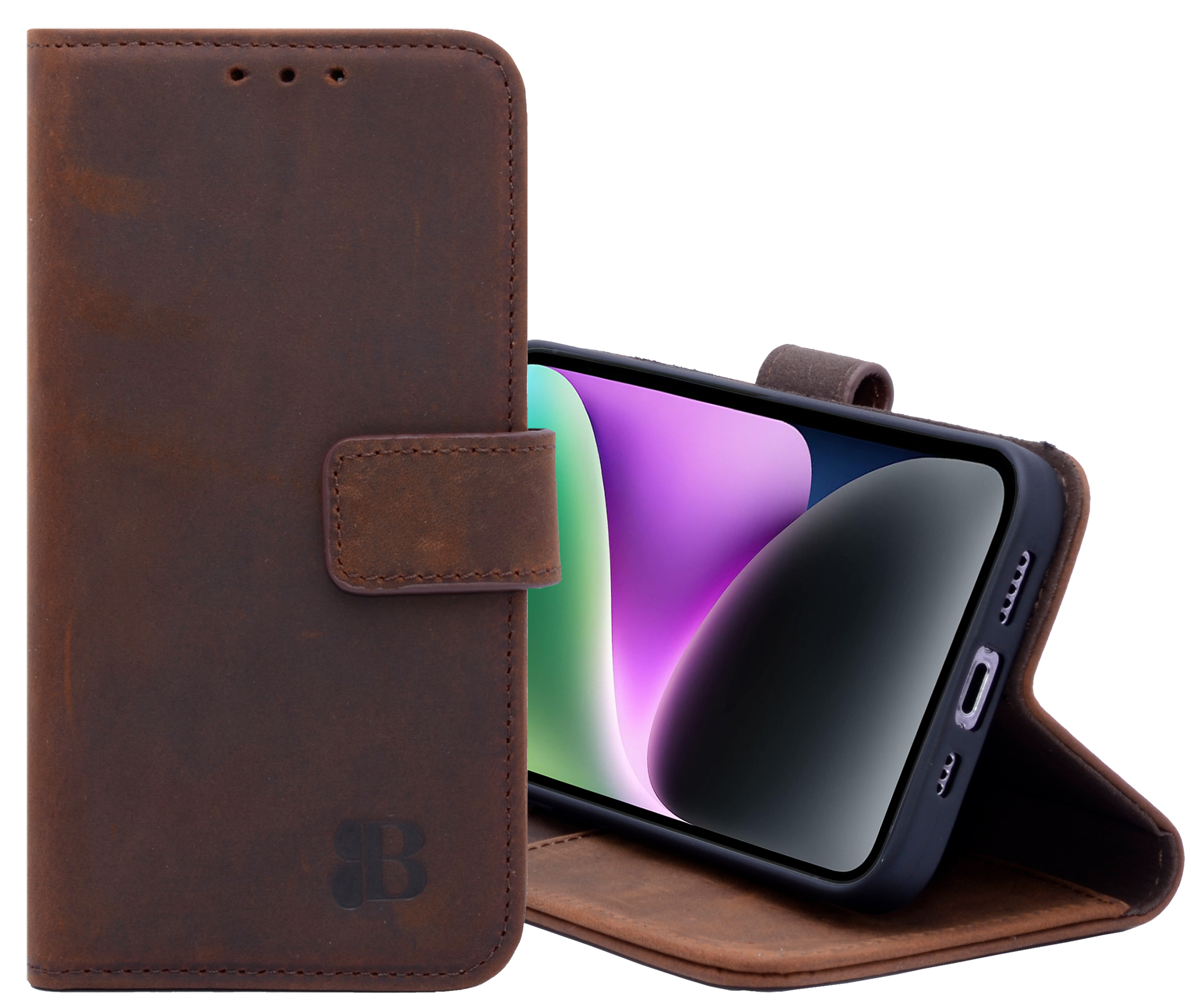 ETUI PORTEFEUILLE Universel En Cuir Blanc Pour Smartphone Apple IPhone 8/8Plus EUR 9,79