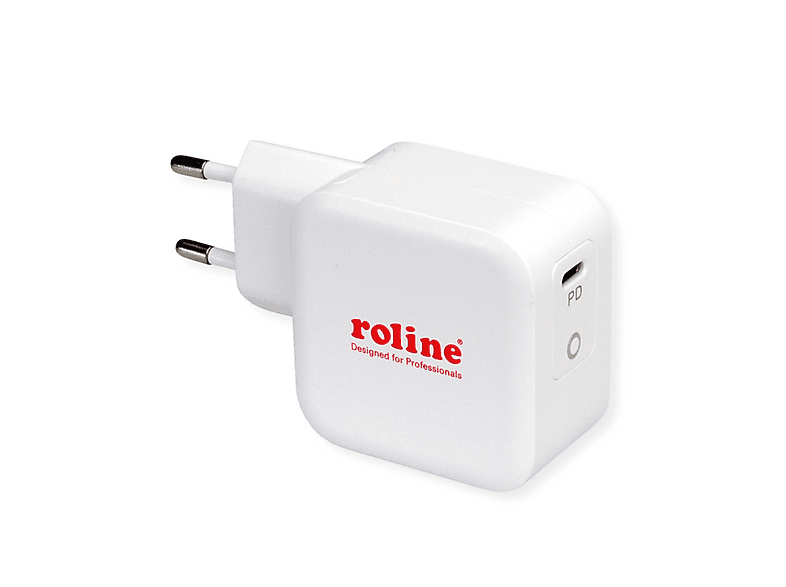 USB USB Charger Typ Ladegerät mit Euro-Stecker, PD, USB 1x C, ROLINE 61W,