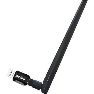 Adaptador Wi-Fi USB  - DWA-137 D-LINK, Negro