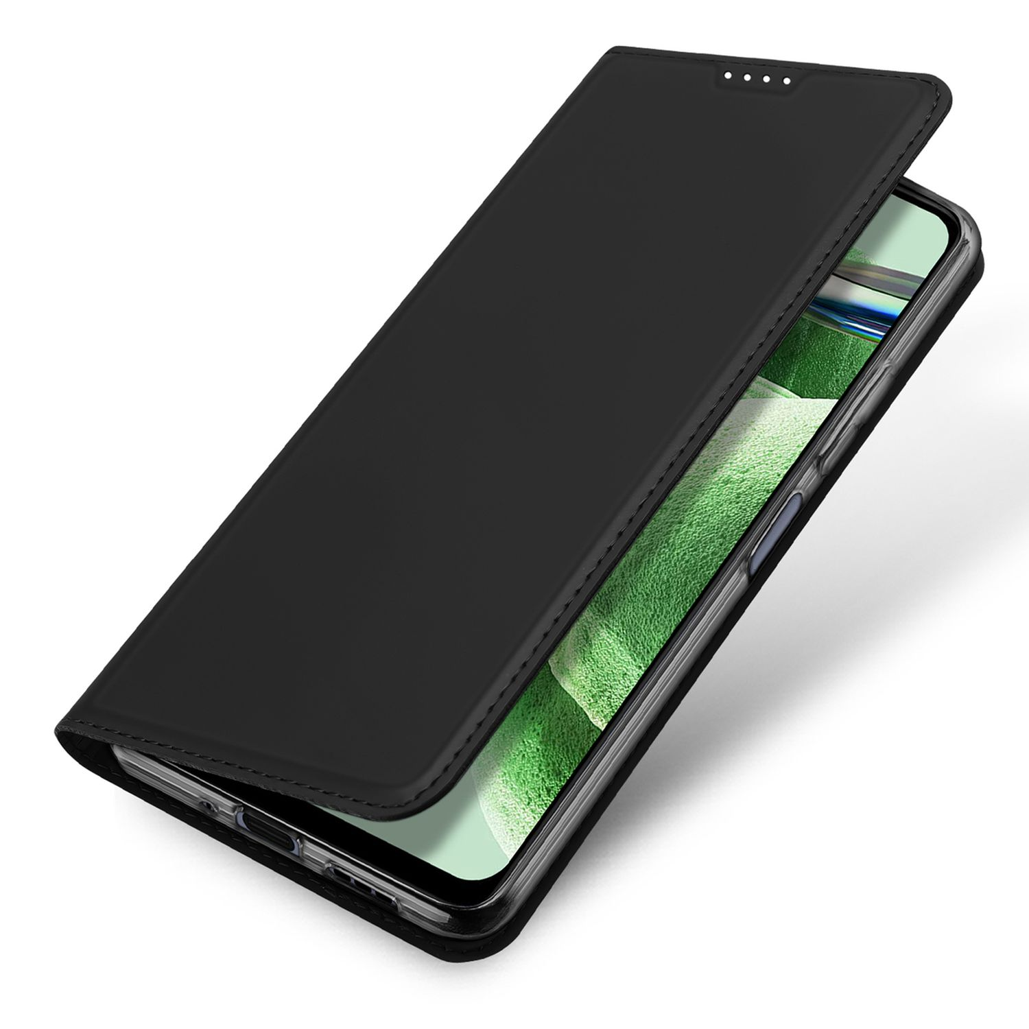 Note Xiaomi, Pro, DUCIS Skin Pro Schwarz Bookcover, Hülle, Redmi 12 DUX