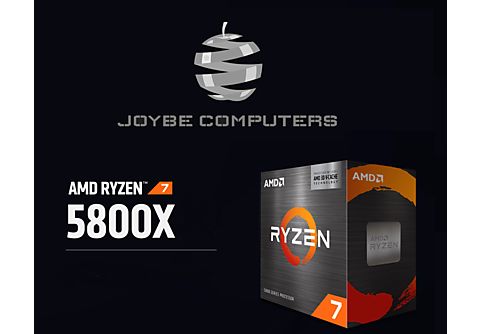 PC Gaming  - Beast JOYBE COMPUTERS, AMD Ryzen™ 7 5800X, 16 GB, 500 GB, GeForce RTX™ 3070, Windows 11, Negro RGB