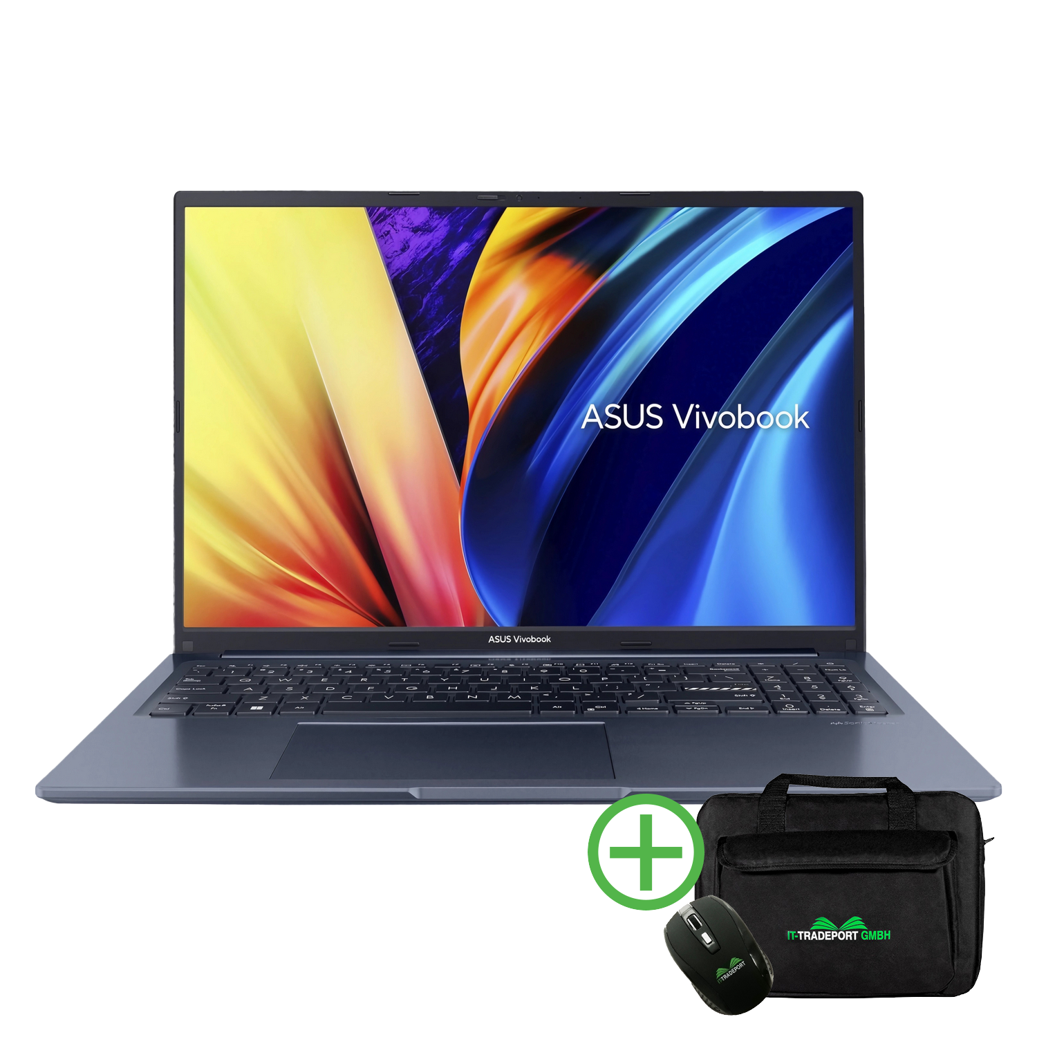 Quiet 40 eingerichtet, GB Series, Core™ 16 ASUS Xe Prozessor, Graphics VivoBook G7, SSD, Iris Display, GB X mit RAM, fertig Zoll Notebook 250 Intel® i5 Intel Blue