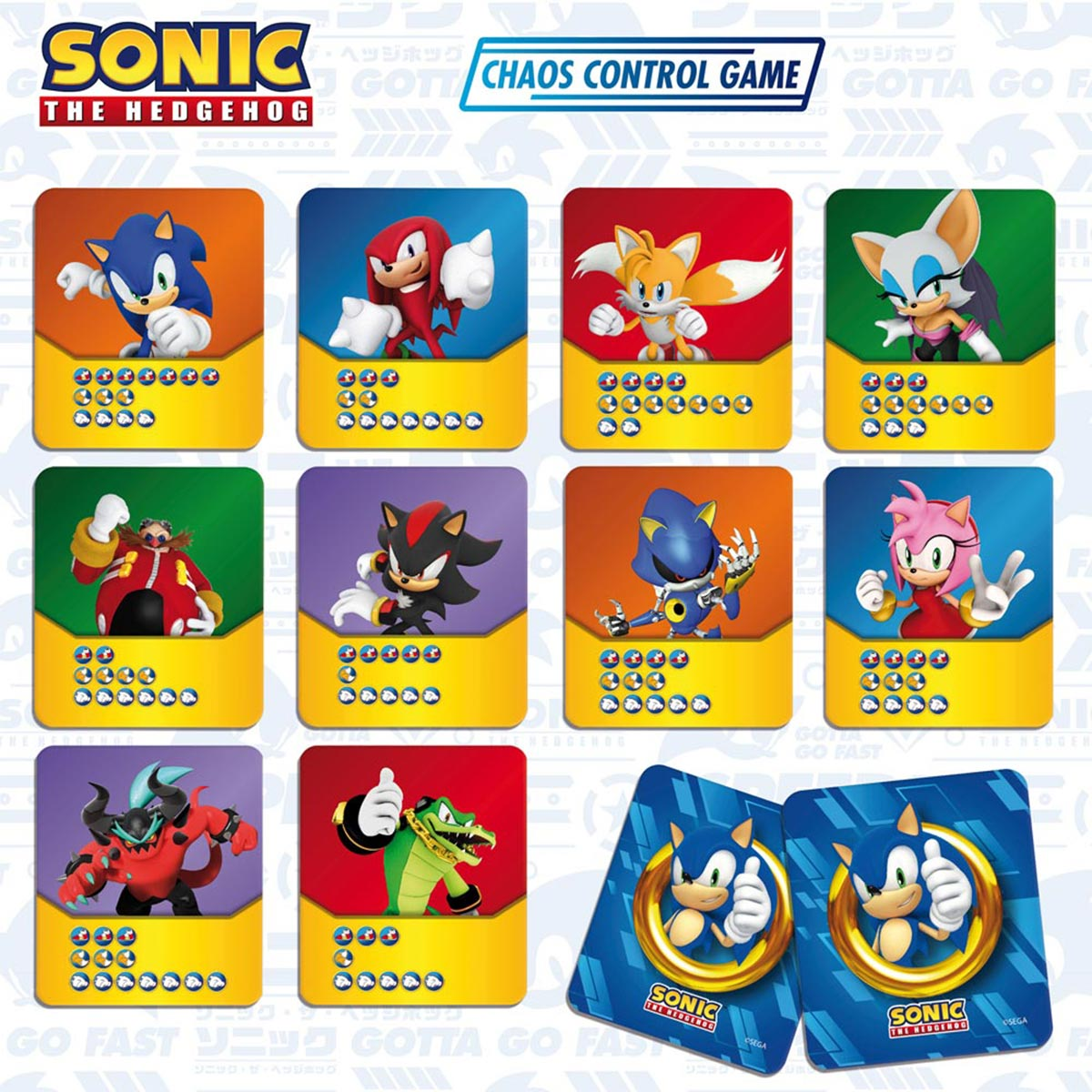 SONIC THE HEDGEHOG Sonic Spiel, Control von Lisciani Gesellschaftsspiel Chaos