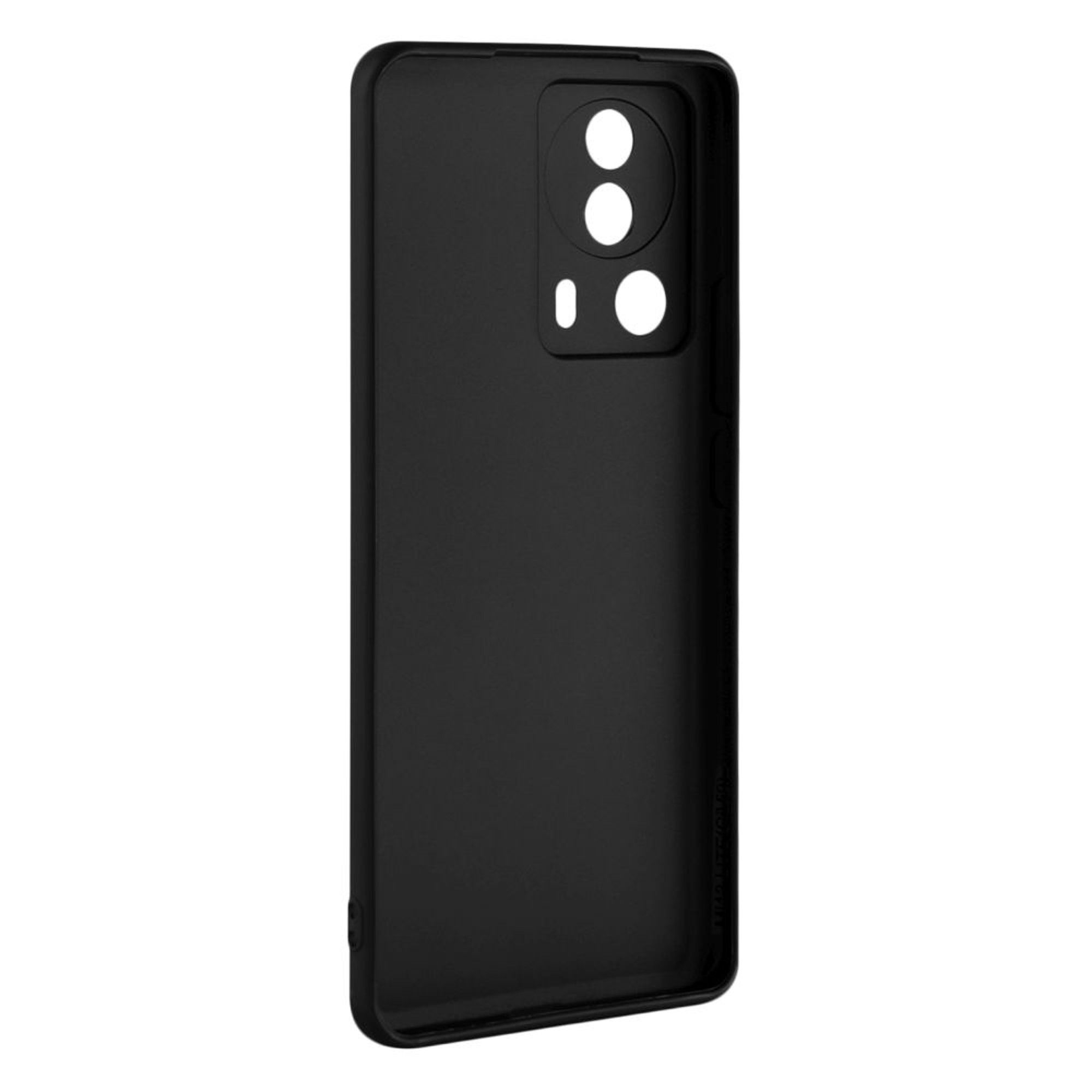13 Lite, Schwarz FIXED Xiaomi, Backcover, FIXST-1097-BK, Soft-Touch Story