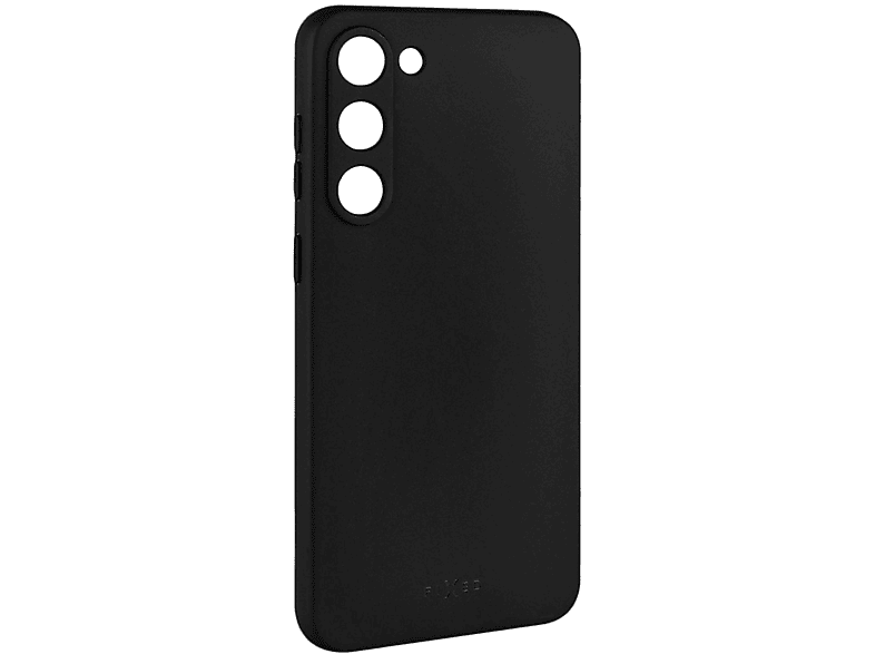 FIXST-1040-BK, Schwarz S23, Soft-Touch FIXED Story Backcover, Samsung, Galaxy