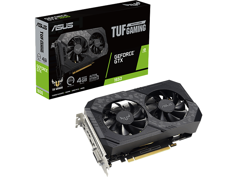 ASUS TUF Gaming GeForce GTX 1650 (NVIDIA, Graphics card)