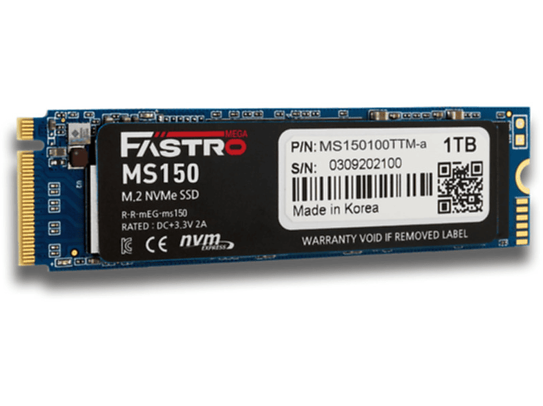 MEGA FASTRO MS150-100TTS, 1000 GB, SSD, intern