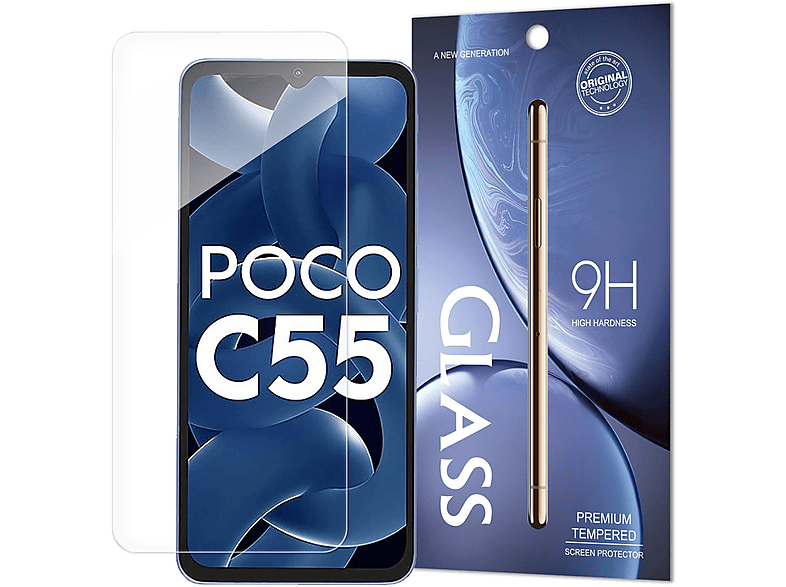 Pack 3er 9H Displayschutz(für Schutzglas Redmi COFI Xiaomi 12c)