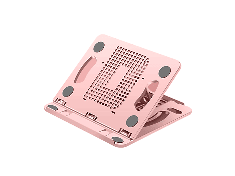 SYNTEK Laptop-Drehständer rosa Kühlung klappbar tragbaren Computer Stand Tablet-Ständer