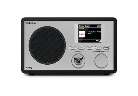 TECHNISAT DIGITRADIO 303 SWR3 Edition DAB+ Radio/Lautsprecher, Internet  radio, DAB+, DAB, FM, AM, schwarz | MediaMarkt