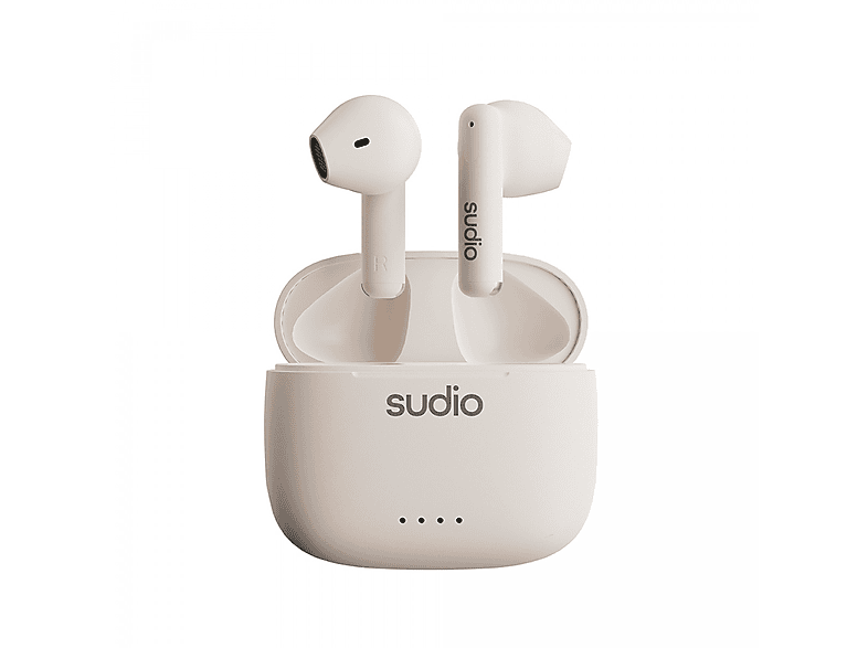 SUDIO Kopfhörer A1 In-Ear TWS Weiß, In-ear Kopfhörer Bluetooth Weiß