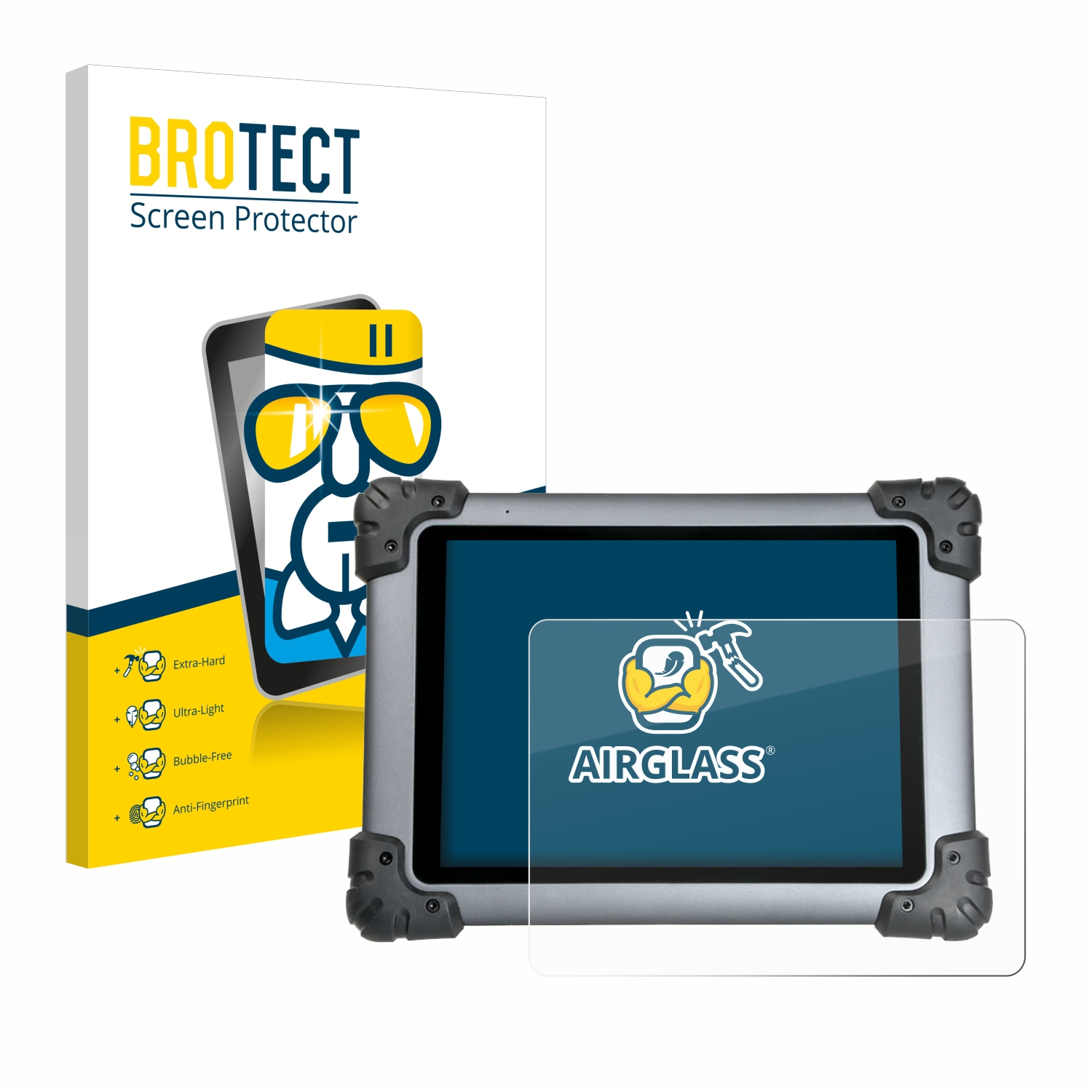 MS908S) Airglass klare Schutzfolie(für Autel MaxiSys BROTECT