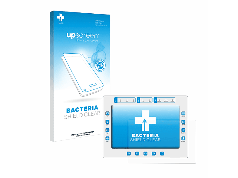 UPSCREEN antibakteriell klare Schutzfolie(für Megasat HD7 Combo)