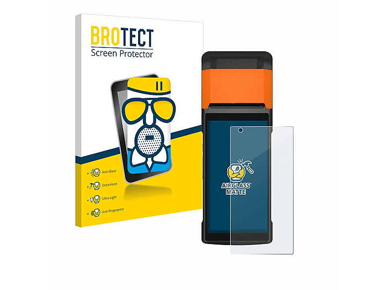 BROTECT Airglass matte Schutzfolie(für Sunmi V2s)