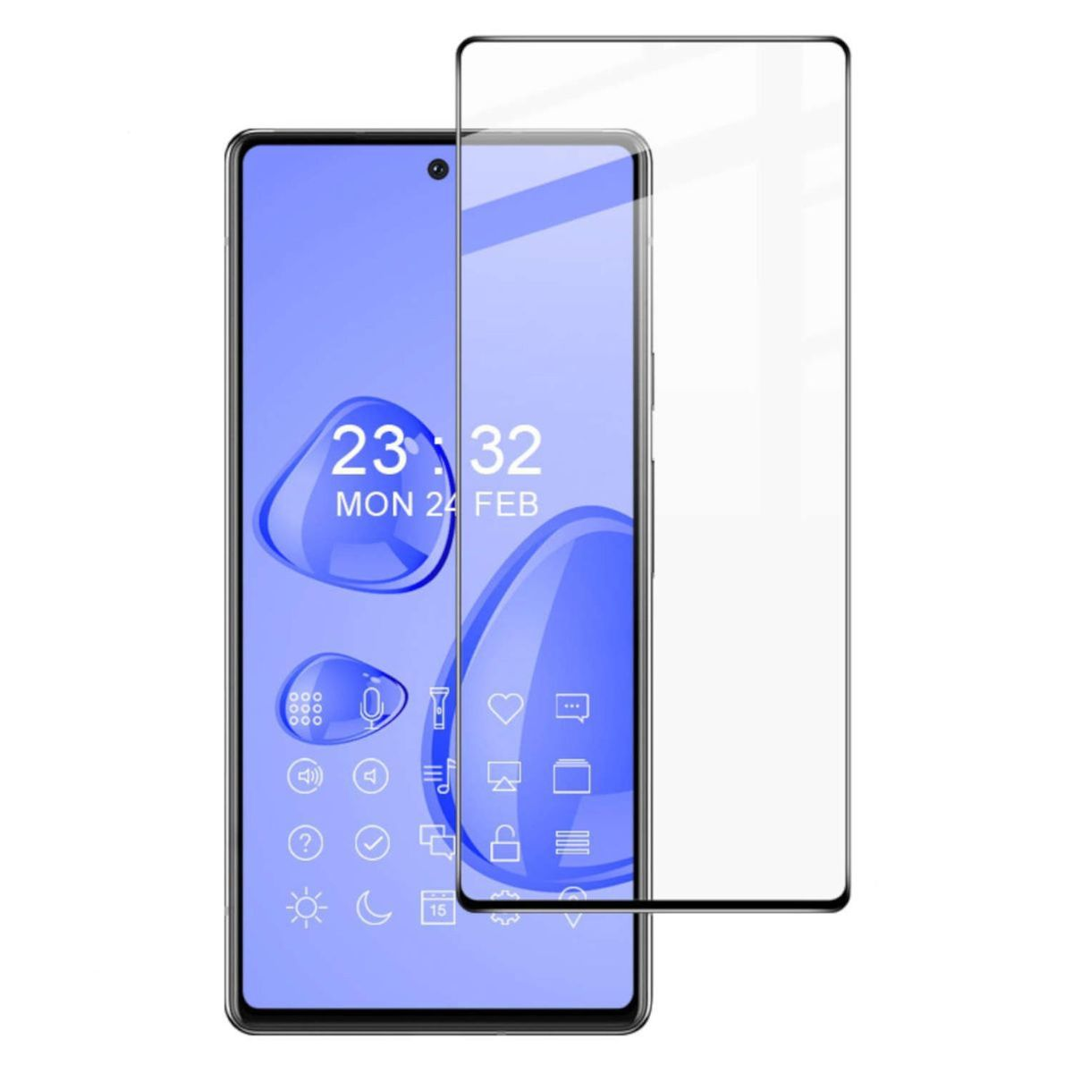 Google Glas Folie 1x Schutzglas(für Pixel Panzer Hart 7) WIGENTO Displayschutz