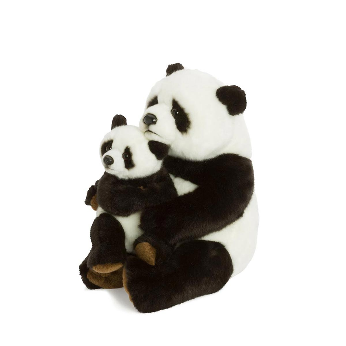 MY ANIMAL WWF Pandamutter mit Plüschtier Baby (28cm)