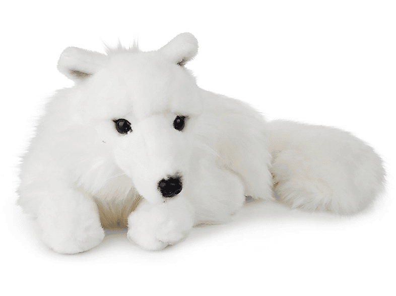 (25cm) MY ANIMAL Polarfuchs Plüschtier liegend WWF