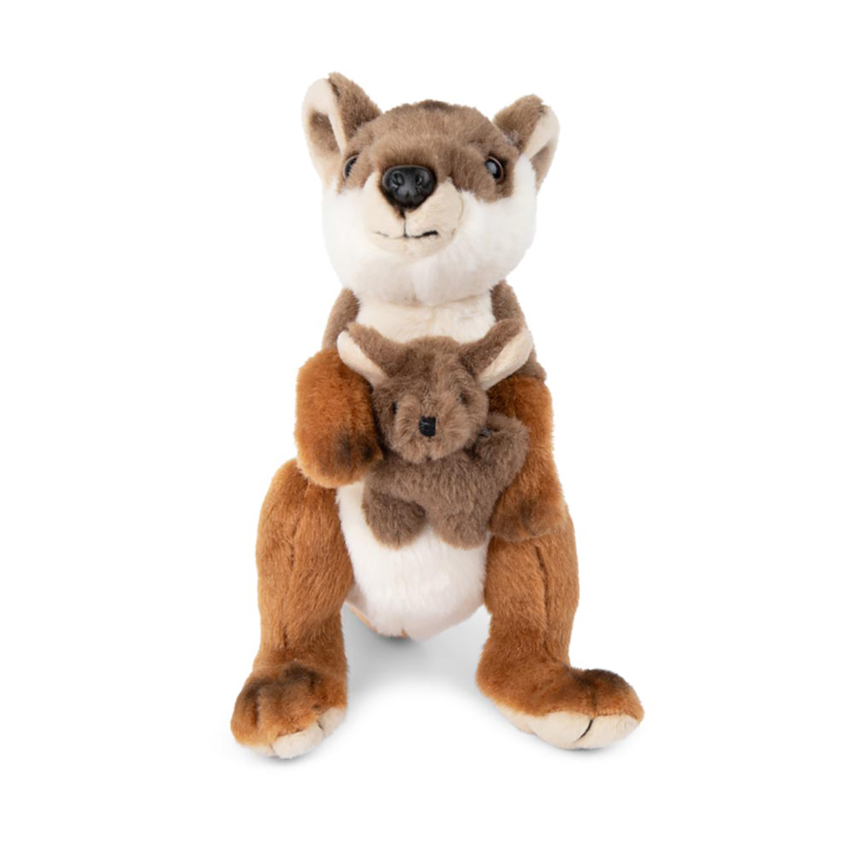 MY ANIMAL WWF mit Känguru (19cm) Plüschtier Baby