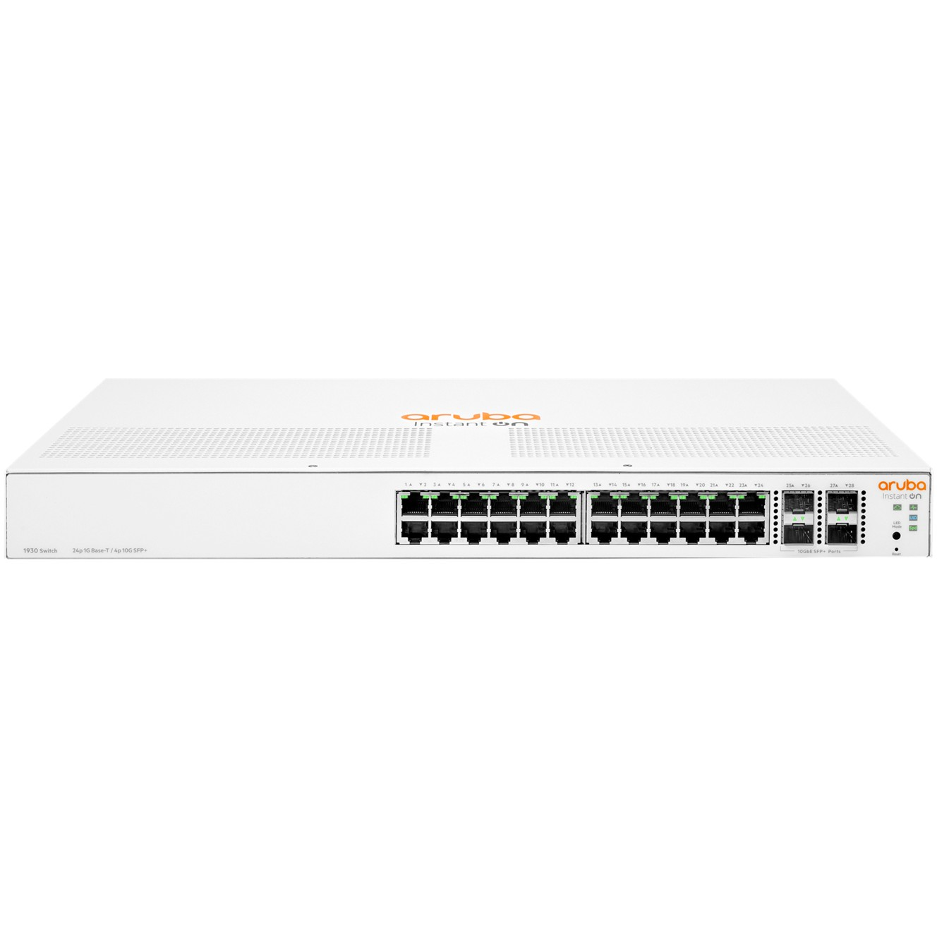 HPE HP Mbit/s Instant M Switches 1930 4SFP+ On Enterprise RM 1000 managed