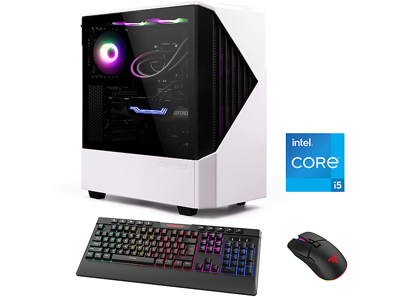 HYRICAN Horizon 7134, Microsoft 16 GB Windows SSD, Prozessor, 1 GB RAM, Intel® 8 4060, Intel® Gaming-PC i5 RTX™ TB (64 Home GeForce Bit), Core™ mit 11