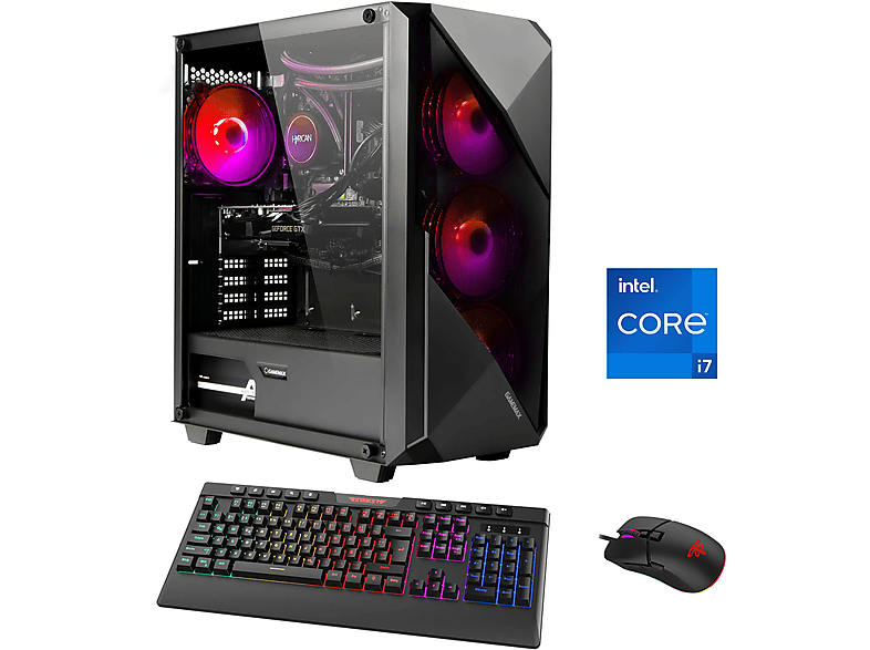 HYRICAN Striker RTX™ Windows i7 , 1 mit Ti GB Bit), Intel® TB SSD, (64 RAM, GB Home 16 4060 11 Prozessor, GeForce Microsoft Core™ 16 7139, Gaming-PC Intel®