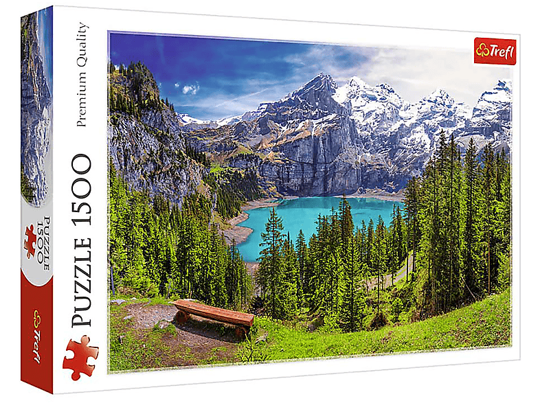Öschinensee, TREFL Puzzle Schweiz Alpen,