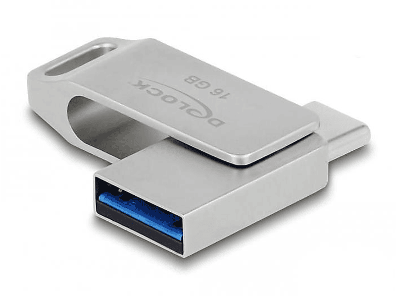 DELOCK 54074 USB Stick (Silber, 32 GB) | USB-Sticks