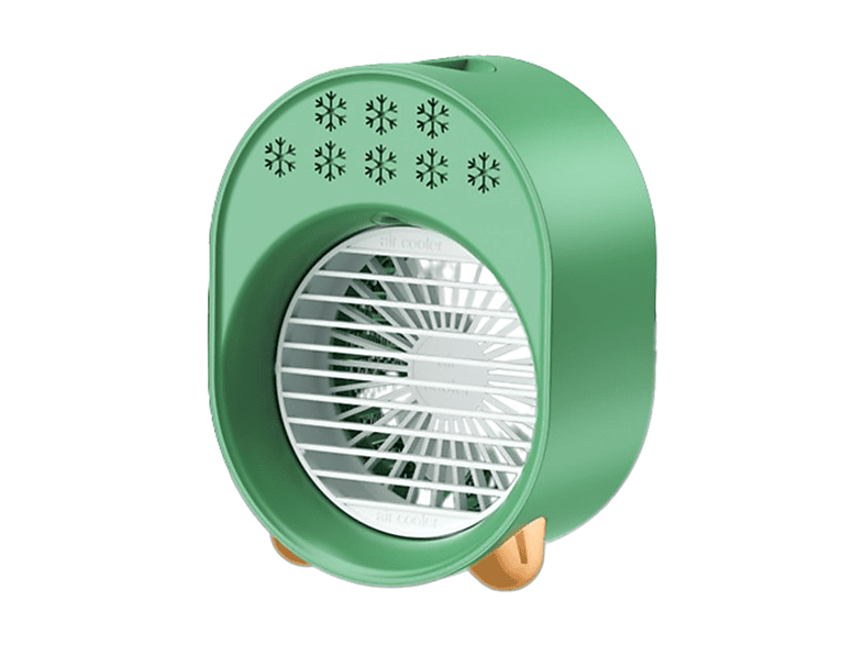 SYNTEK Chiller Grün Kleine Desktop-Klimaanlage Fan Convenient USB Fan Ventilatoren Grün 