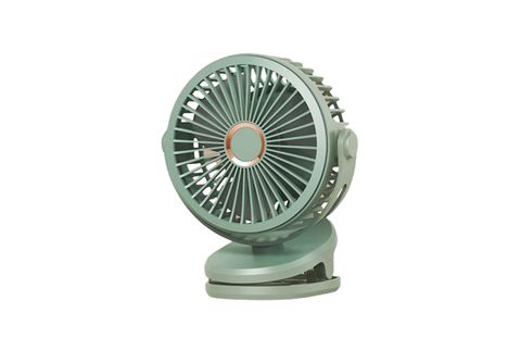 SYNTEK Fan clip kleiner ventilator weiß tragbar usb wiederaufladbar mute  sturm schüttelkopf mini Ventilator Weiß