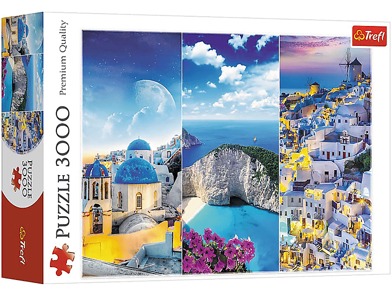 Griechenland Urlaub in Puzzle TREFL