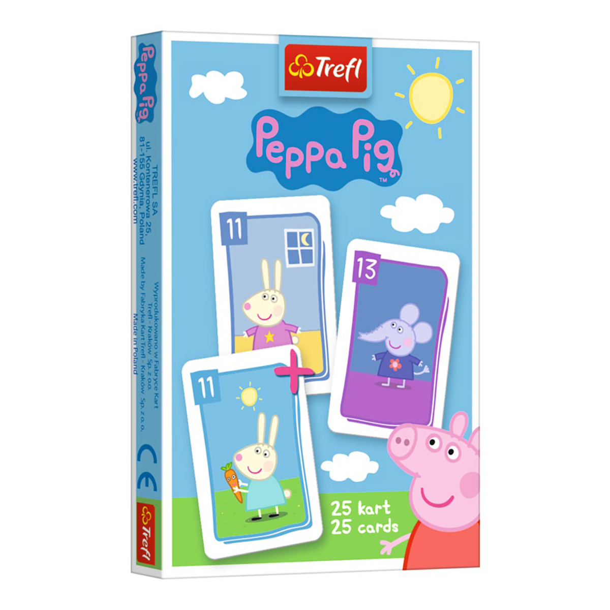 TREFL Kartenspiel (25 Karten), Peppa Pig Kartenspiel