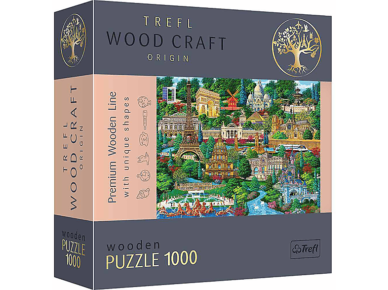 Frankreich entdecken Puzzle TREFL