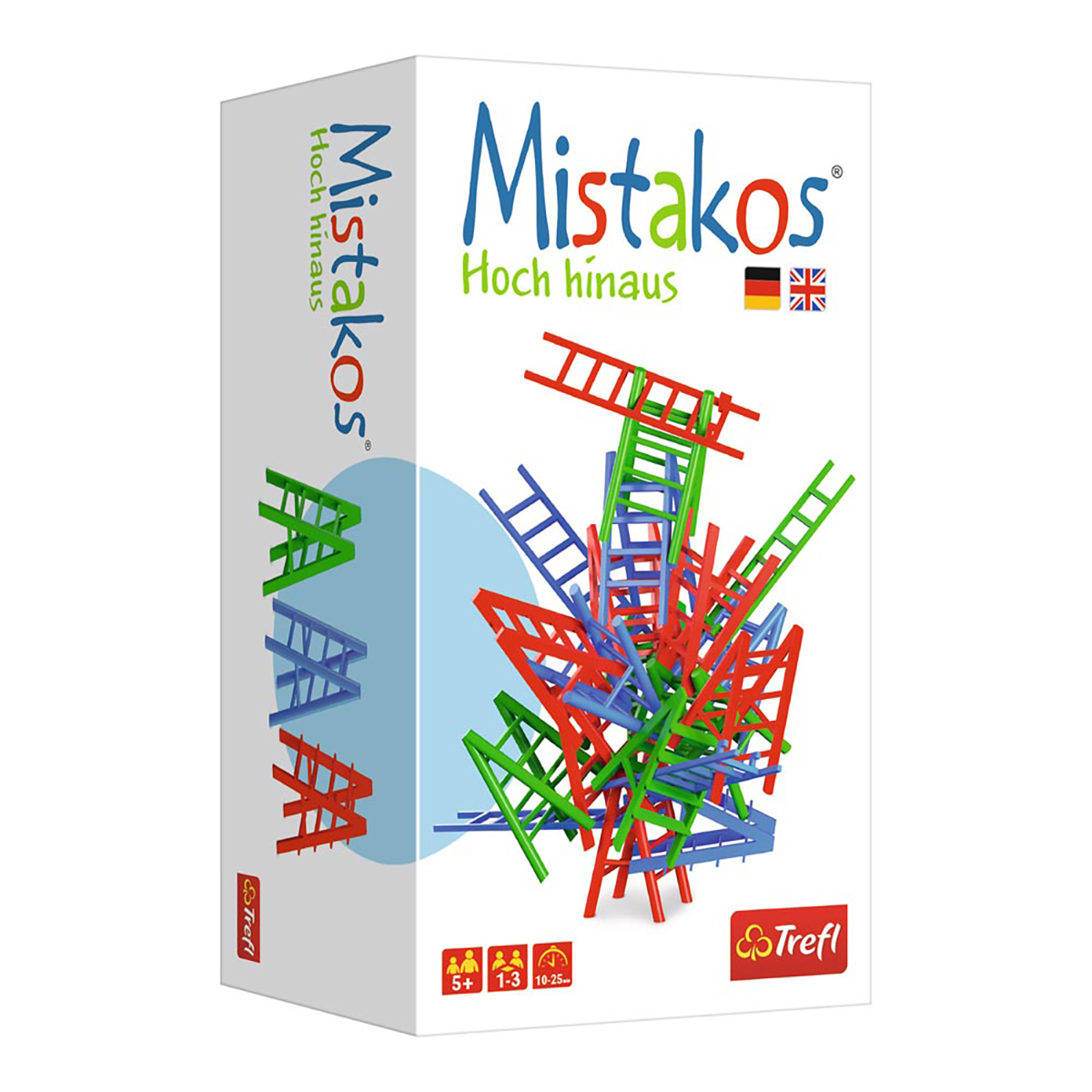 TREFL Spiel - Mistakos - 3 Spieler Hoch Gesellschaftsspiel hinaus 