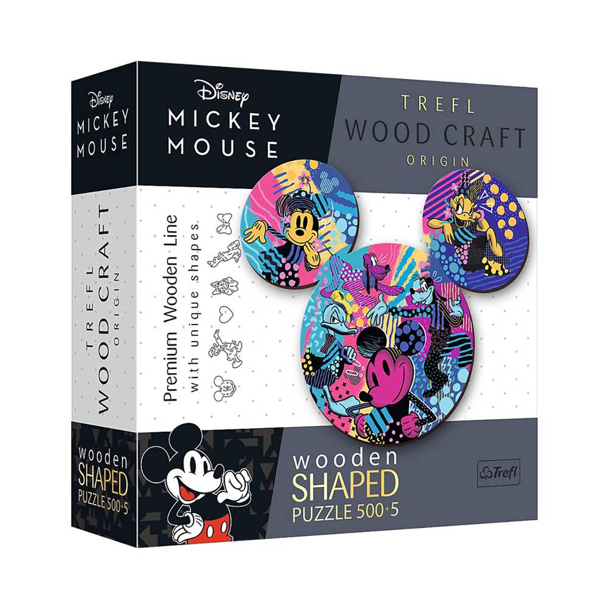 Mickey ikonische Die TREFL Puzzle Mouse