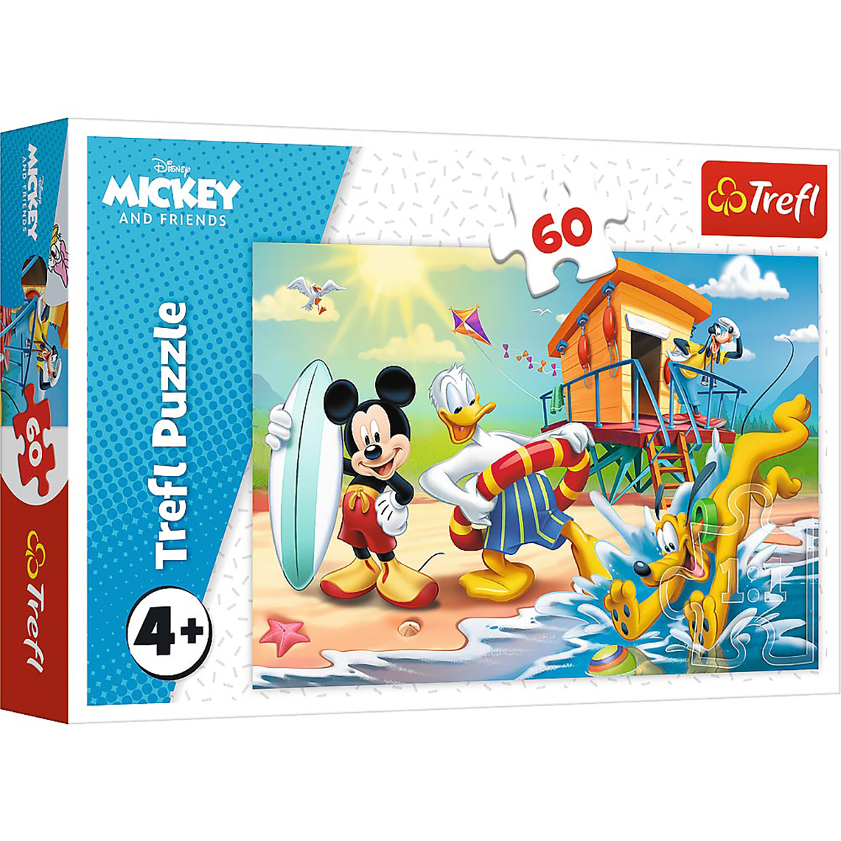 Puzzle Tag TREFL seine für Freunde und Mickey Interessanter