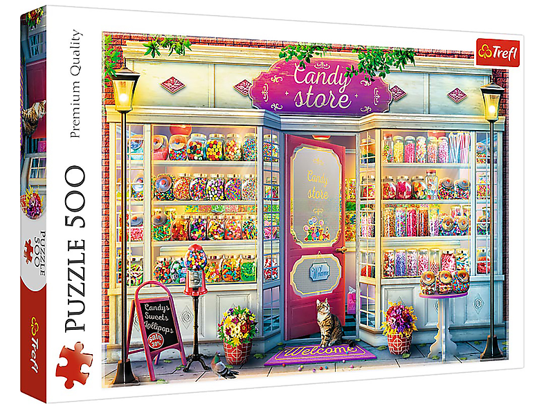 Puzzle TREFL Süßigkeitenladen