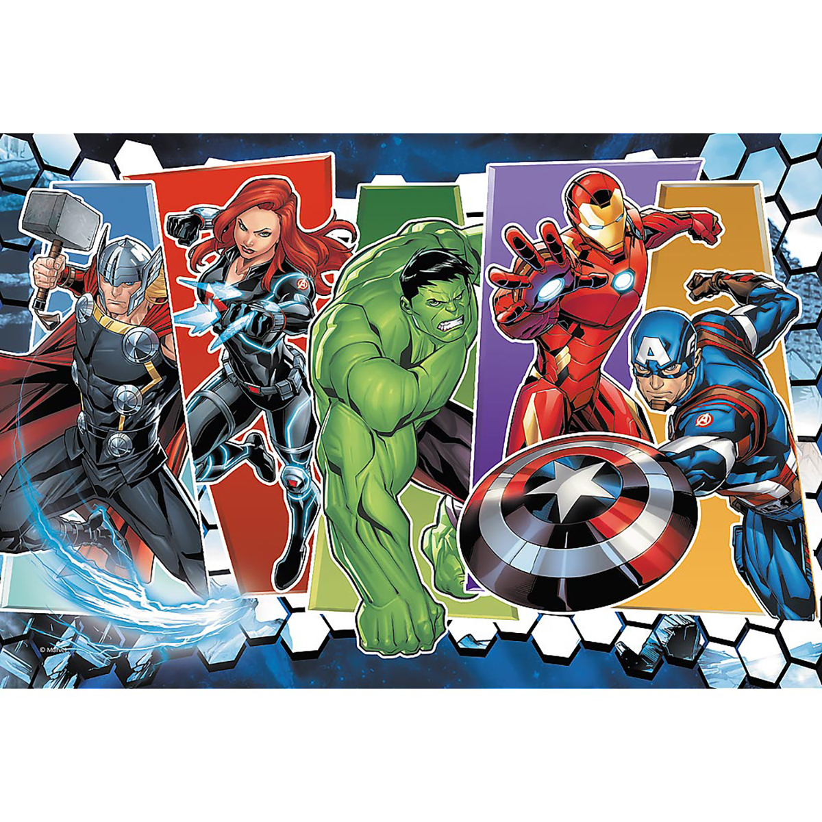 TREFL Avengers: Die unbesiegbar Puzzle sind Rächer
